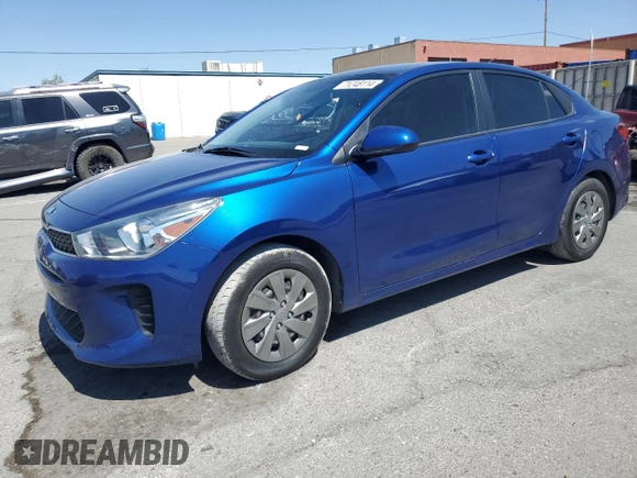 2020 Kia Rio S with VIN 3KPA24AD3LE354176, listed as a Copart auction lot 71248114 with 26,032 mi miles and Salvage Title. Bid and sale history available at DreamBid. Image 1.