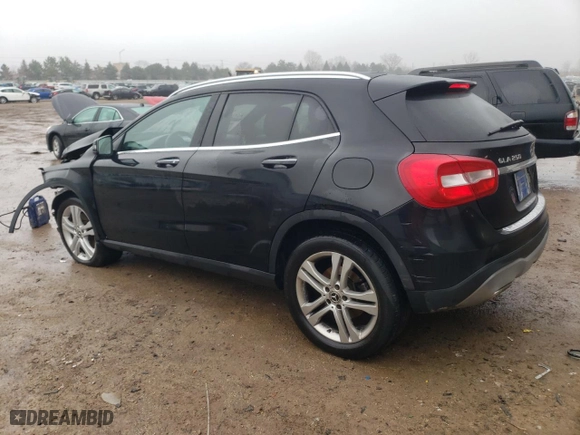2018 Mercedes-Benz GLA with VIN WDCTG4GB8JJ435748, listed as a Copart auction lot 43436265 with 36,518 mi miles and Salvage Title. Bid and sale history available at carsss.com. Image 2.