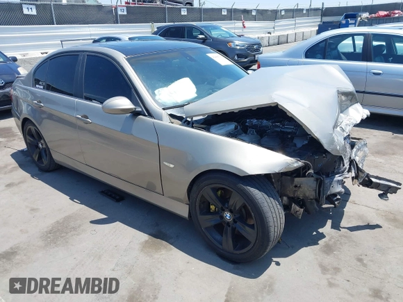 2007 BMW 3 Series 335i with VIN WBAVB73527VH21692, listed as a IAAI auction lot 42499708 with 126,298 mi miles and . Bid and sale history available at DreamBid. Image 1.