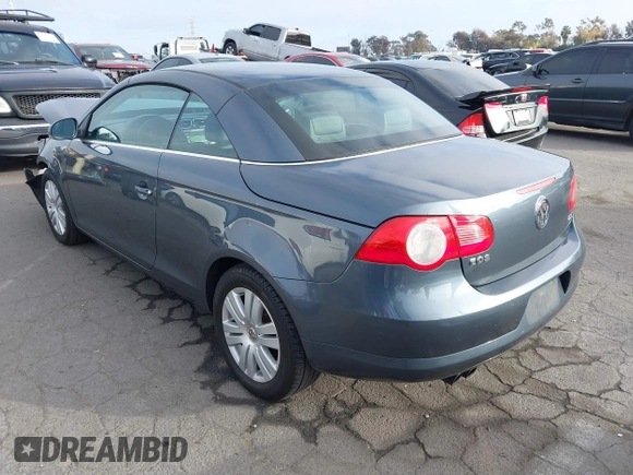 2008 Volkswagen Eos Turbo с VIN WVWBA71F28V015647, выставлен на аукционе IAAI как лот 41473226 с пробегом 149 394 миль миль и . История ставок и продаж доступна на DreamBid. Изображение 3.
