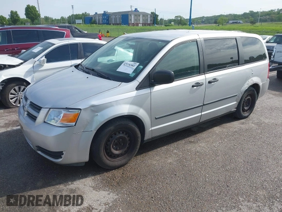 2008 Dodge Grand Caravan SE with VIN 1D8HN44H68B100343, listed as a IAAI auction lot 42126581 with 228,669 mi miles and . Bid and sale history available at DreamBid. Image 2.