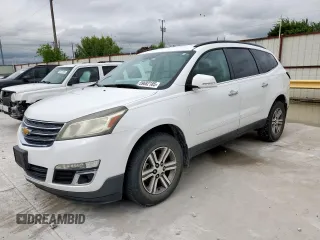 2016 Chevrolet Traverse LT z VIN 1GNKVGKDXGJ261585, wystawiony jako Copart lot #59682185 z przebiegiem 143 759 mil mil oraz Czysty tytuł • Clean title. Historia ofert i sprzedaży dostępna na DreamBid. Obrazek 1.