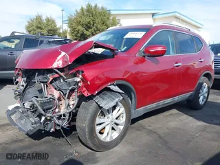 2015 Nissan Rogue S with VIN 5N1AT2ML5FC852231, listed as a IAAI auction lot 41601326 with 214,806 mi miles. Bid and sale history available at carsss.com. Image 20.