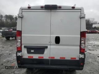 2023 Ram ProMaster Cargo with VIN 3C6LRVAG6PE576888, listed as a Copart auction lot 43556075 with 18,329 mi miles and Salvage Title. Bid and sale history available at DreamBid. Image 6.