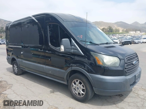 2016 Ford Transit Cargo with VIN 1FTYR2CM1GKB51866, listed as a IAAI auction lot 41999146 with 139,383 mi miles and . Bid and sale history available at DreamBid. Image 1.