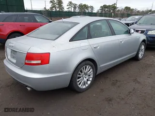 2007 Audi A6 3.2L with VIN WAUDH74F87N011226, listed as a IAAI auction lot 41725991 with 999,999 mi miles. Bid and sale history available at carsss.com. Image 4.