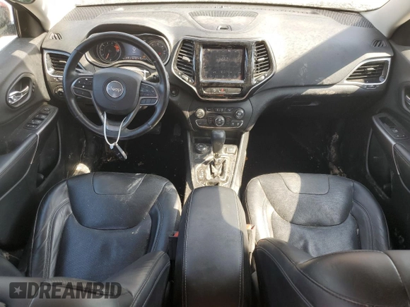 2019 Jeep Cherokee Limited with VIN 1C4PJMDX9KD373902, listed as a Copart auction lot 49121665 with 115,774 mi miles and Salvage Title. Bid and sale history available at carsss.com. Image 8.