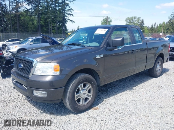 2005 Ford F-150 STX with VIN 1FTRX14W35FB18409, listed as a IAAI auction lot 42140190 with 209,198 mi miles and . Bid and sale history available at carsss.com. Image 2.