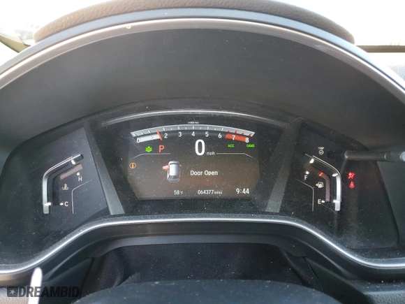 2019 Honda CR-V Touring with VIN 7FARW1H92KE013680, listed as a Copart auction lot 46836465 with 64,377 mi miles and Salvage Title. Bid and sale history available at carsss.com. Image 9.
