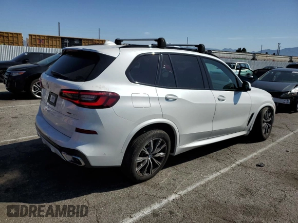 2023 BMW X5 xDrive40i with VIN 5UXCR6C03P9M85000, listed as a Copart auction lot 52116425 with 14,753 mi miles and Salvage Title. Bid and sale history available at carsss.com. Image 3.