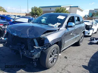 2017 Jeep Grand Cherokee Limited with VIN 1C4RJFBG7HC733612, listed as a IAAI auction lot 41739649 with 89,957 mi miles. Bid and sale history available at carsss.com. Image 2.