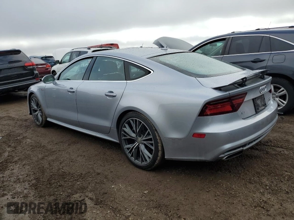 2017 Audi A7 z VIN WAU22BFC2HN025865, wystawiony jako Copart lot #86629704 z przebiegiem 57 434 mil mil oraz Szkoda całkowita • Salvage title. Historia ofert i sprzedaży dostępna na DreamBid. Obrazek 2.