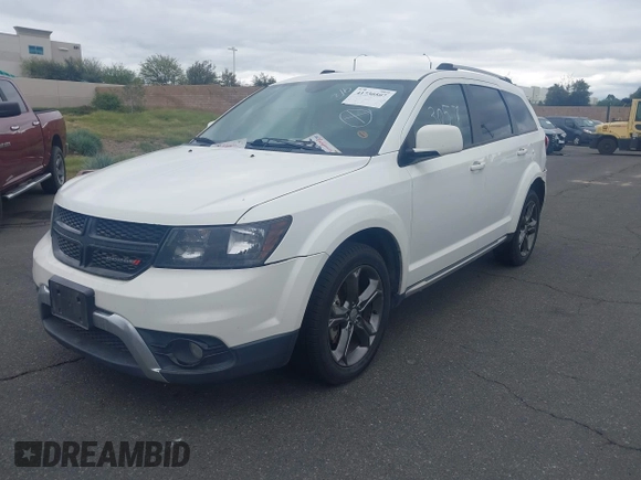 2015 Dodge Journey Crossroad with VIN 3C4PDCGG4FT697773, listed as a IAAI auction lot 41730507 with 151,247 mi miles and . Bid and sale history available at DreamBid. Image 2.