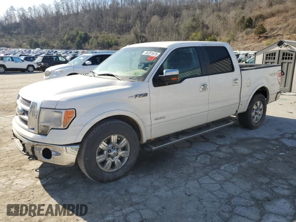 2012 Ford F-150 XL with VIN 1FTFW1ET5CFA68362, listed as a Copart auction lot 46281875 with Not Provided miles and Salvage Title. Bid and sale history available at DreamBid. Image 1.