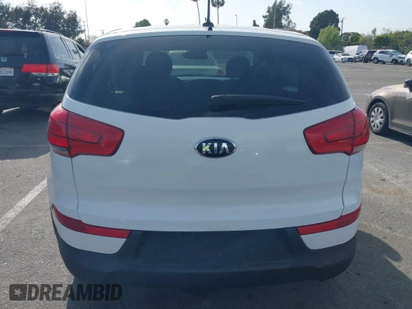 2016 Kia Sportage LX with VIN KNDPB3ACXG7863165, listed as a IAAI auction lot 41955723 with 72,567 mi miles. Bid and sale history available at carsss.com. Image 16.
