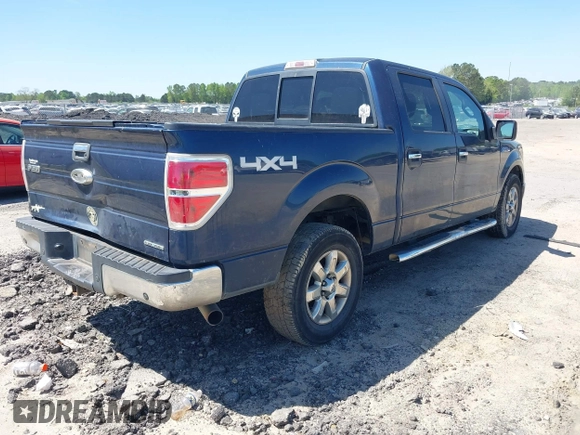 2013 Ford F-150 XL with VIN 1FTFW1EF8DFD91610, listed as a IAAI auction lot 42070850 with 585,502 mi miles. Bid and sale history available at carsss.com. Image 4.