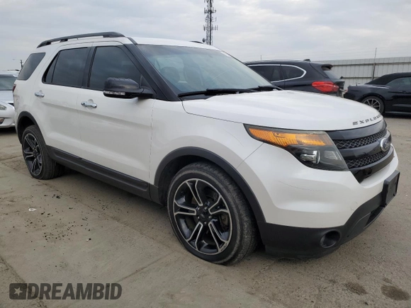 2013 Ford Explorer Sport with VIN 1FM5K8GT0DGC10508, listed as a Copart auction lot 43286765 with 169,515 mi miles and Salvage Title. Bid and sale history available at carsss.com. Image 4.