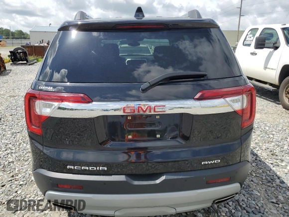 2021 GMC Acadia SLE with VIN 1GKKNRLS1MZ105826, listed as a Copart auction lot 61937844 with 46,994 mi miles and Salvage Title. Bid and sale history available at carsss.com. Image 6.