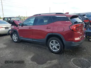 2019 GMC Terrain SLE with VIN 3GKALMEV2KL335343, listed as a Copart auction lot 53092855 with 92,838 mi miles and Non Repairable. Bid and sale history available at carsss.com. Image 2.