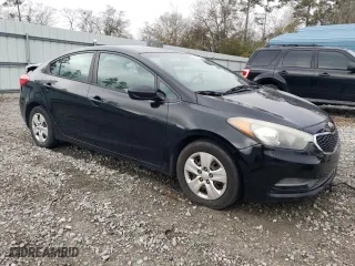 2015 Kia Forte LX with VIN KNAFK4A6XF5409260, listed as a Copart auction lot 42457155 with 197,145 mi miles and Salvage Title. Bid and sale history available at carsss.com. Image 4.