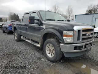2008 Ford F-250 XL with VIN 1FTSW21528EE45027, listed as a Copart auction lot 43811735 with 157,896 mi miles and Salvage title. Bid and sale history available at DreamBid. Image 4.