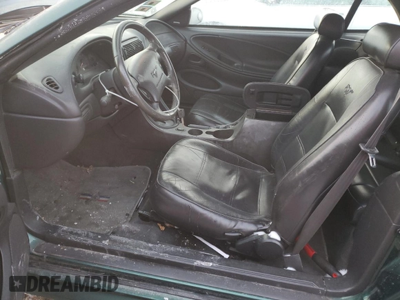 2002 Ford Mustang Deluxe с VIN 1FAFP44432F214108, выставлен на аукционе Copart как лот 42328465 с пробегом 153 154 миль миль и Списание • Salvage title. История ставок и продаж доступна на DreamBid. Изображение 7.