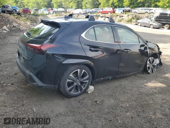 2024 Lexus UX 250h Premium z VIN JTHP9JBHXR2074961, wystawiony jako Copart lot #59655015 z przebiegiem 8 340 mil mil oraz Szkoda całkowita • Salvage title. Historia ofert i sprzedaży dostępna na DreamBid. Obrazek 3.