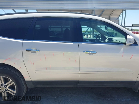2015 Chevrolet Traverse LT с VIN 1GNKRGKD8FJ100378, выставлен на аукционе IAAI как лот 42074140 с пробегом 141 102 миль миль и . История ставок и продаж доступна на DreamBid. Изображение 13.