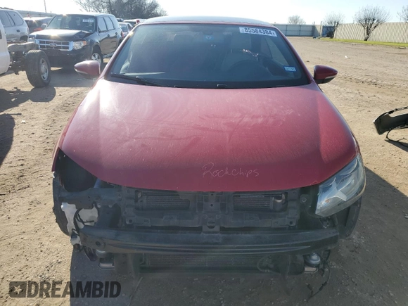 2012 Volkswagen Eos Lux with VIN WVWFW7AH7CV001093, listed as a Copart auction lot 85584384 with 105,464 mi miles and Salvage Title. Bid and sale history available at DreamBid. Image 5.