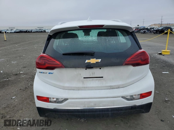 2020 Chevrolet Bolt EV Premier with VIN 1G1FZ6S08L4115838, listed as a Copart auction lot 40618153 with 50,057 mi miles. Bid and sale history available at carsss.com. Image 6.