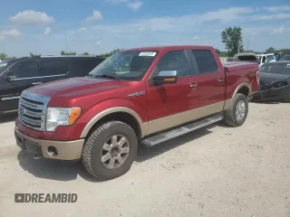 2013 Ford F-150 XL with VIN 1FTFW1EF9DKE08793, listed as a Copart auction lot 61032645 with 161,144 mi miles and Salvage title. Bid and sale history available at DreamBid. Image 1.