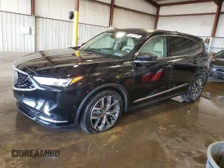 2022 Acura MDX Technology z VIN 5J8YE1H45NL007356, wystawiony jako Copart lot #56973295 z przebiegiem 79 942 mil mil oraz Szkoda całkowita • Salvage title. Historia ofert i sprzedaży dostępna na DreamBid. Obrazek 1.