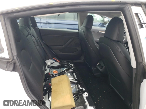 2023 Tesla Model 3 with VIN 5YJ3E1EA6PF563331, listed as a Copart auction lot 61124715 with 26,198 mi miles and Salvage title. Bid and sale history available at DreamBid. Image 10.