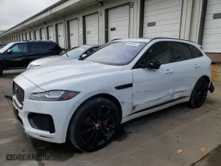 2018 Jaguar F-PACE S with VIN SADCM2FV6JA272990, listed as a Copart auction lot 86242834 with 101,156 mi miles and Salvage Title. Bid and sale history available at carsss.com. Image 1.