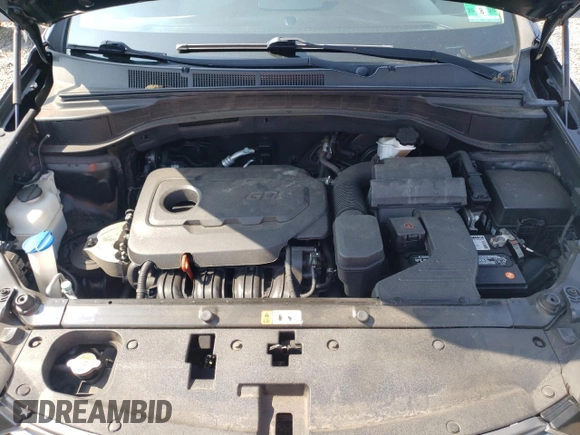 2017 Hyundai Santa Fe 2.4L with VIN 5NMZUDLB3HH038625, listed as a Copart auction lot 62385955 with 84,046 mi miles and Salvage title. Bid and sale history available at DreamBid. Image 12.