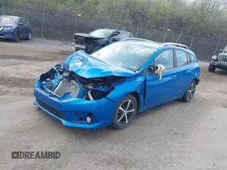 2022 Subaru Impreza Premium с VIN 4S3GTAV62N3722875, выставлен на аукционе IAAI как лот 41913952 с пробегом 19 261 миль миль и . История ставок и продаж доступна на DreamBid. Изображение 2.