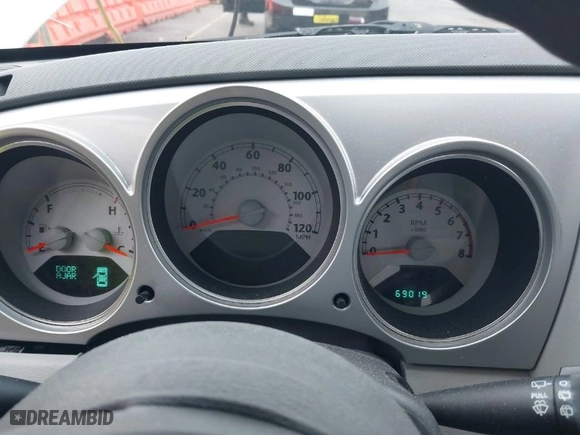 2008 Chrysler PT Cruiser with VIN 3A8FY48B98T135002, listed as a IAAI auction lot 41782800 with 69,019 mi miles. Bid and sale history available at carsss.com. Image 7.