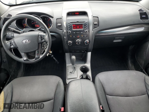 2012 Kia Sorento LX with VIN 5XYKTDA69CG295169, listed as a Copart auction lot 49184155 with 139,684 mi miles and Salvage Title. Bid and sale history available at DreamBid. Image 8.