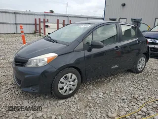 2014 Toyota Yaris L with VIN JTDKTUD33ED587029, listed as a Copart auction lot 65792415 with 122,175 mi miles and Non repairable. Bid and sale history available at DreamBid. Image 1.