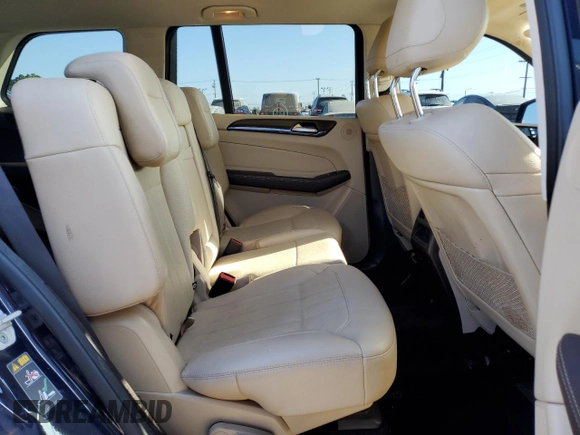 2017 Mercedes-Benz GLS 450 with VIN 4JGDF6EE5HA800107, listed as a Copart auction lot 64092525 with 77,620 mi miles and Salvage title. Bid and sale history available at DreamBid. Image 11.