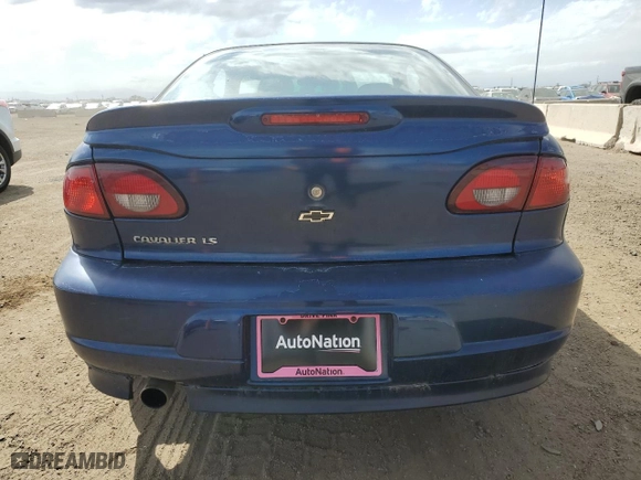 2002 Chevrolet Cavalier LS Sport with VIN 1G1JH12F727355478, listed as a Copart auction lot 53839405 with 275,904 mi miles and Clean Title. Bid and sale history available at carsss.com. Image 6.