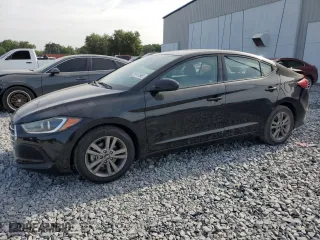 2018 Hyundai Elantra SEL with VIN 5NPD84LF5JH314037, listed as a Copart auction lot 51813095 with 114,411 mi miles and Salvage Title. Bid and sale history available at carsss.com. Image 1.