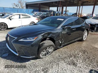 2022 Lexus LS with VIN JTHD51FF2N5016858, listed as a Copart auction lot 43971535 with 21,022 mi miles and Salvage Title. Bid and sale history available at carsss.com. Image 1.