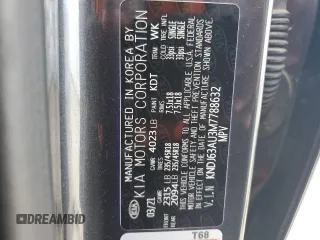 2021 Kia Soul GT-Line with VIN KNDJ63AU3M7788632, listed as a Copart auction lot 43823375 with 51,176 mi miles and Salvage Title. Bid and sale history available at DreamBid. Image 13.