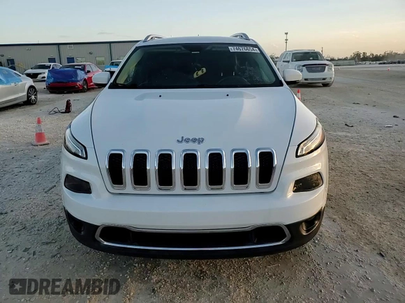 2017 Jeep Cherokee Limited with VIN 1C4PJLDS7HW507592, listed as a Copart auction lot 74676654 with 90,653 mi miles and Salvage Title. Bid and sale history available at DreamBid. Image 13.