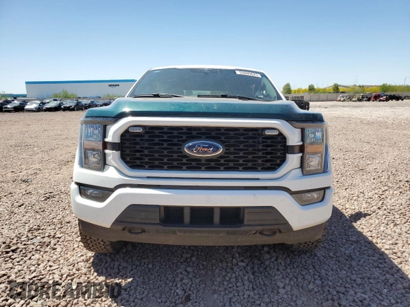 2023 Ford F-150 XL with VIN 1FTEW1EP4PKD83469, listed as a Copart auction lot 53099625 with 45,744 mi miles and Salvage title. Bid and sale history available at DreamBid. Image 5.