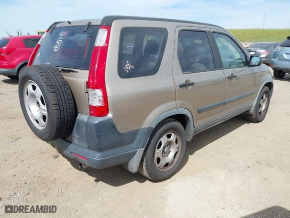 2006 Honda CR-V LX with VIN JHLRD68536C029291, listed as a IAAI auction lot 42031959 with 195,392 mi miles. Bid and sale history available at carsss.com. Image 4.