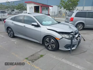 2017 Honda Civic EX-L with VIN 2HGFC1F79HH647680, listed as a IAAI auction lot 42147417 with 103,715 mi miles and . Bid and sale history available at DreamBid. Image 1.