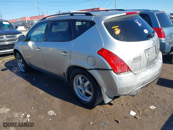 2004 Nissan Murano SE with VIN JN8AZ08W94W342718, listed as a IAAI auction lot 41387057 with 257,778 mi miles. Bid and sale history available at carsss.com. Image 3.