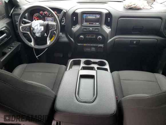 2022 Chevrolet Silverado 1500 Custom with VIN 3GCPWBEK3NG174845, listed as a Copart auction lot 43876995 with 40,868 mi miles and Salvage Title. Bid and sale history available at DreamBid. Image 8.